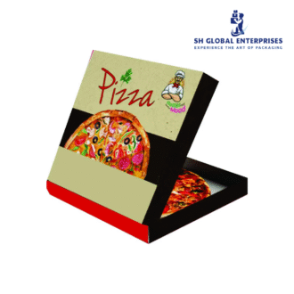 Single Wall 3 Ply Printed Corrugated Pizza Box rs 5.2/Piece