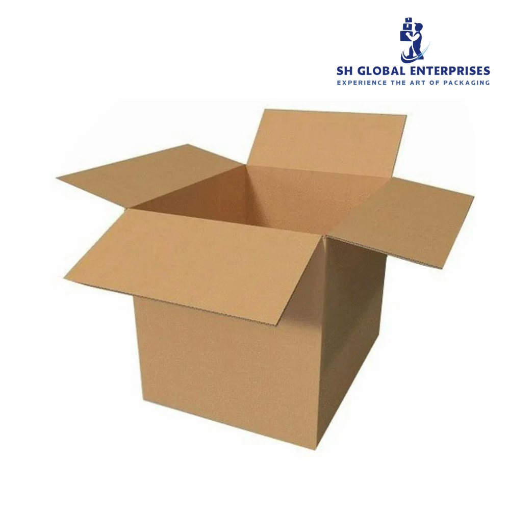 Brown Rectangular 3 Ply Corrugated Box Rs 10/Piece
